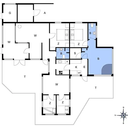 Bl199-saltum-daadyrvej-22 Ferienhaus Saltum