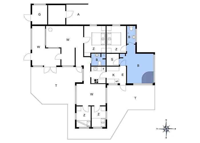 Bl199-saltum-daadyrvej-22 Prázdninový dům Saltum